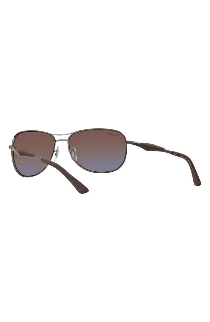 Ray-Ban 59mm Polarized Aviator Sunglasses 5