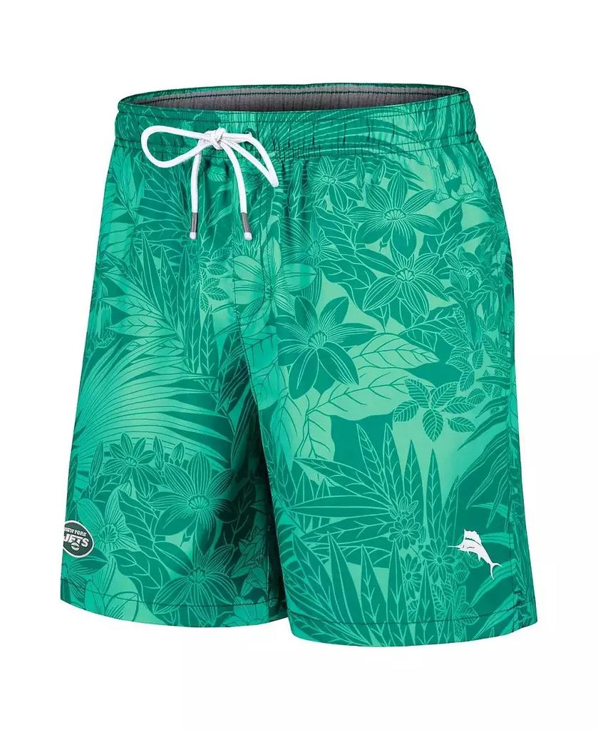 Tommy Bahama Men's Green New York Jets Santiago Palms Board Shorts 3