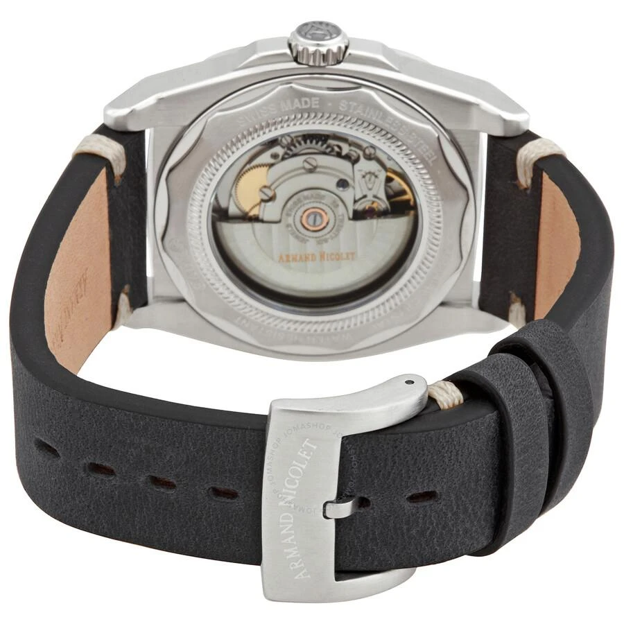 Armand Nicolet JH9 Datum Automatic Black Dial Men's Watch A660HAA-NO-PK4140NR 3