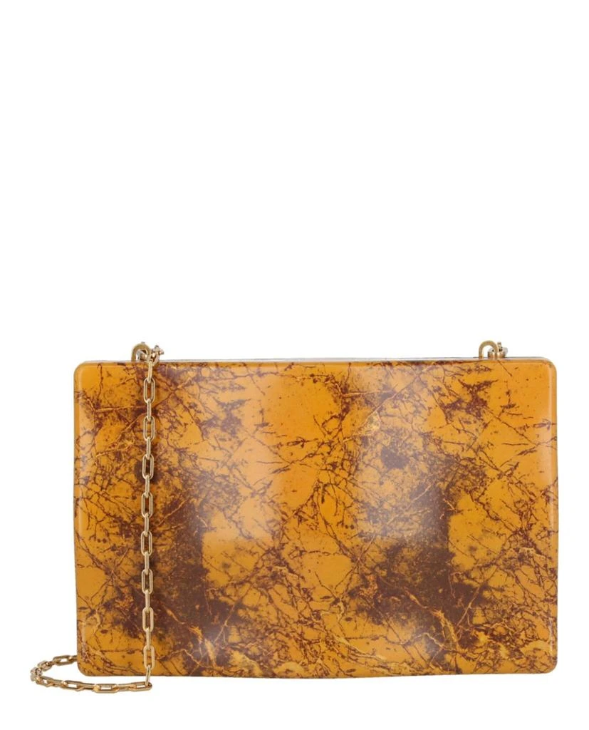Bottega Veneta Spazzolato Leather Clutch Bag 1