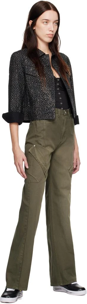 Jordan Khaki Travis Scott Edition Embroidered Cargo Pants 4