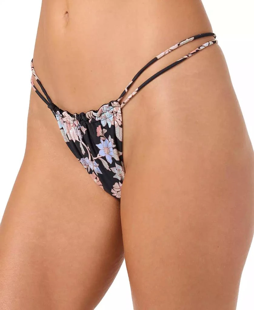 O
Neill Women
s Bali Floral Palos Verdes Skimpy Coverage Swim Bottoms 6