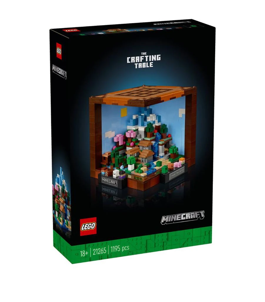 LEGO Minecraft Crafting Table Model Set for Adults 21265 1