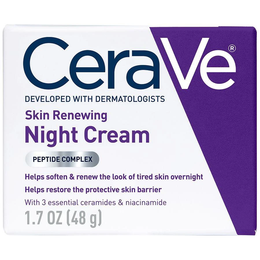 CeraVe Anti-Aging Skin Renewing Night Face Cream with Hyaluronic Acid 11