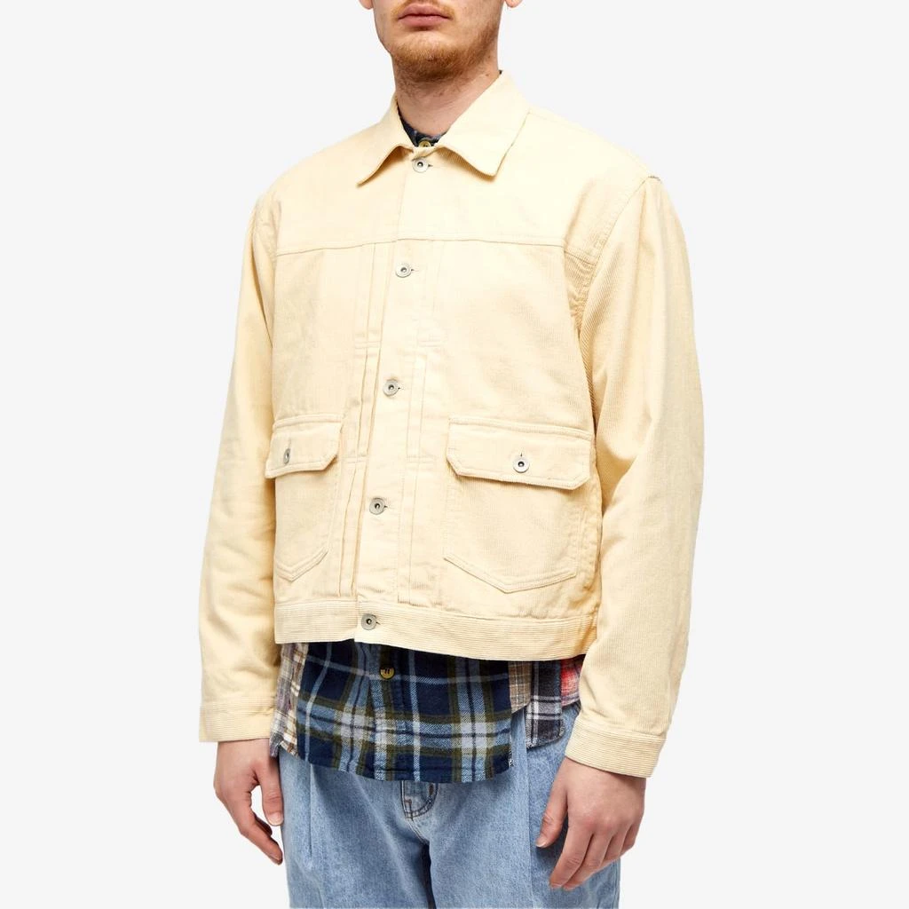 Uniform Bridge Uniform Bridge Type-2 Corduroy Trucker Jacket 2