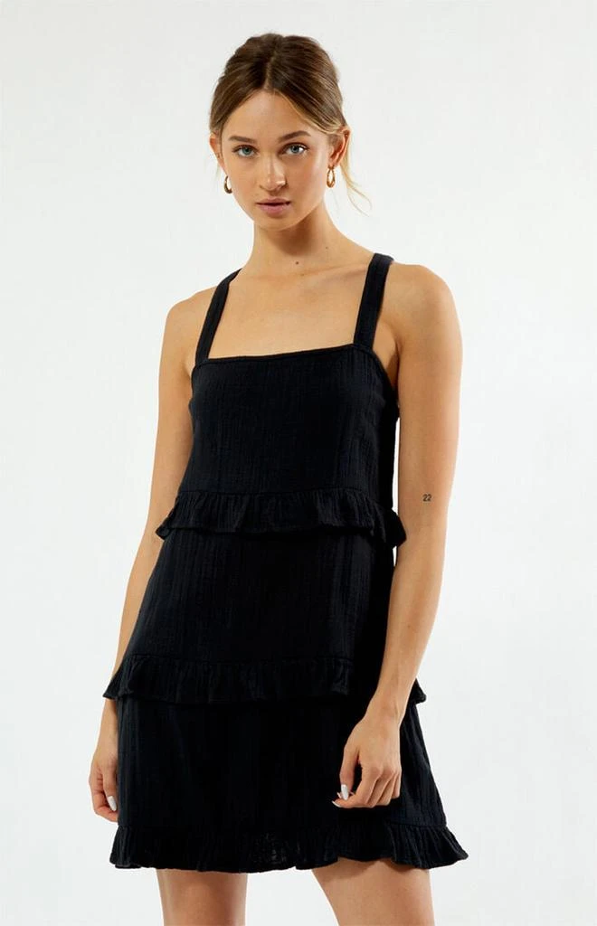 Roxy Black Soft Sand Mini Dress 1