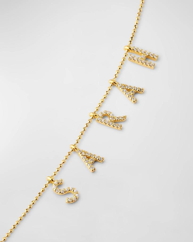 Tai 14K Gold-Plated Sterling Silver 5-Letter Personalized Necklace 3