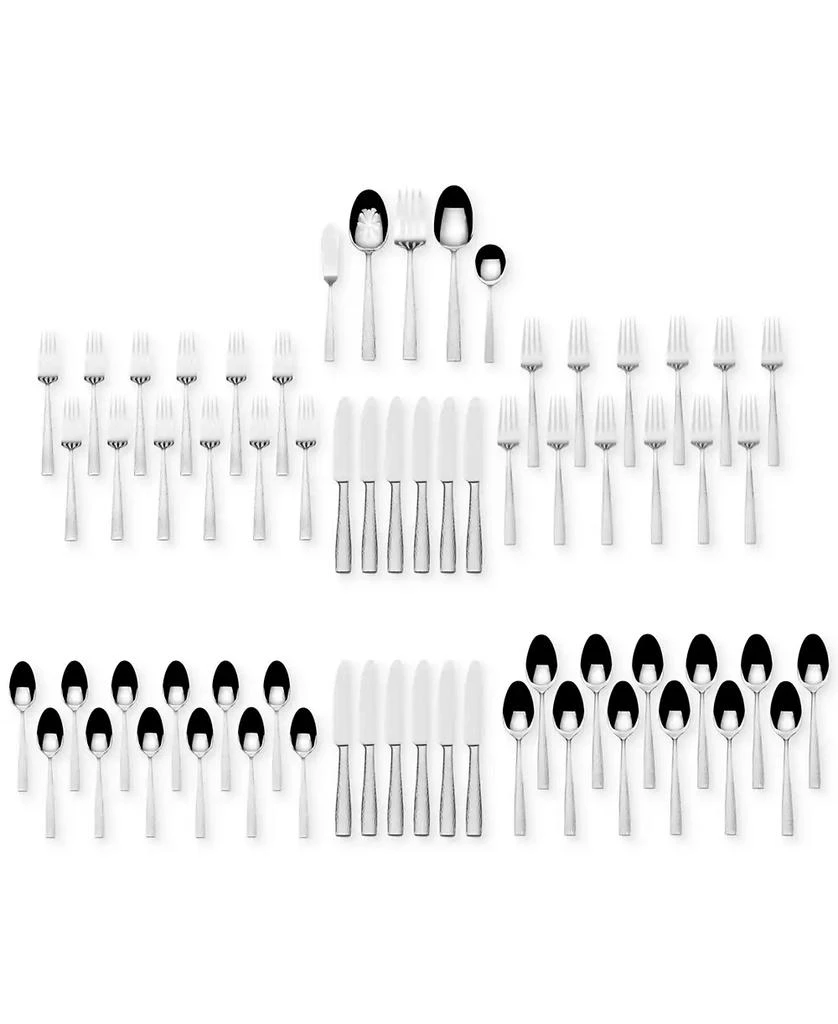 Mikasa 65-Pc. Oliver Flatware Set, Service for 12 1