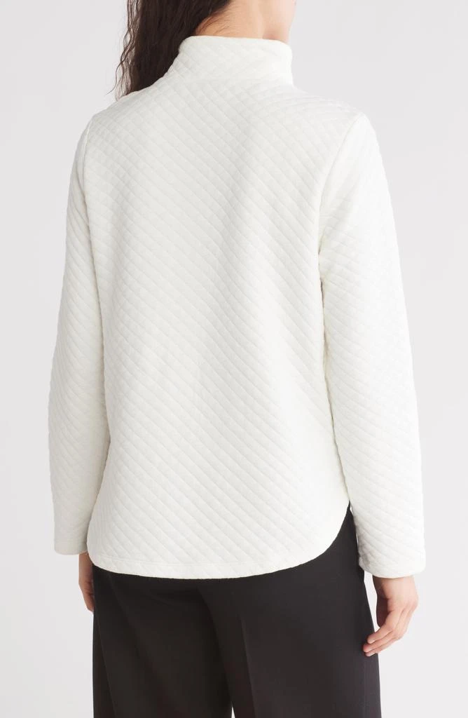 Bobeau Brooklyn Quilted Fleece Pullover 2