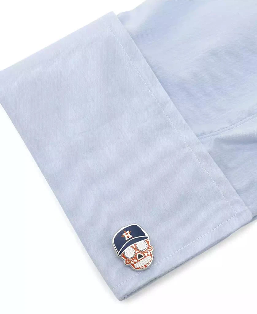 MLB Men's Houston Astros Sugar Skull Cufflinks 3