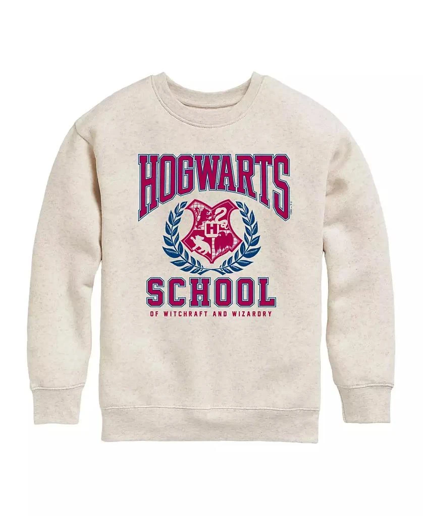 Harry Potter Big Girls Hogwarts Graphic Raglan Top 1