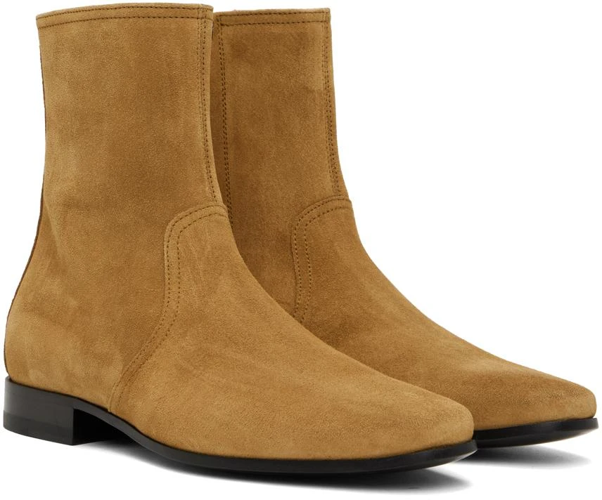 PIERRE HARDY Tan 400 Leather Chelsea Boots 4