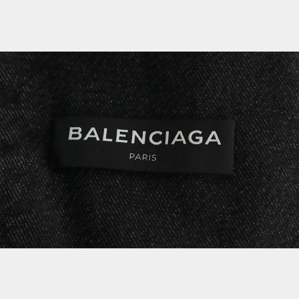 Balenciaga Balenciaga Black Cotton Denim Jacket IT Women 44 4