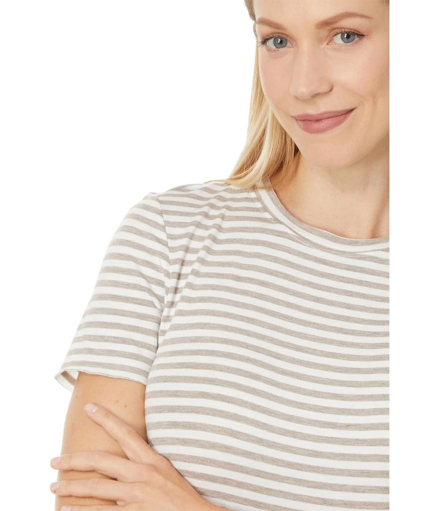 Splendid Bam boo Stripe Quarter Sleeve 3