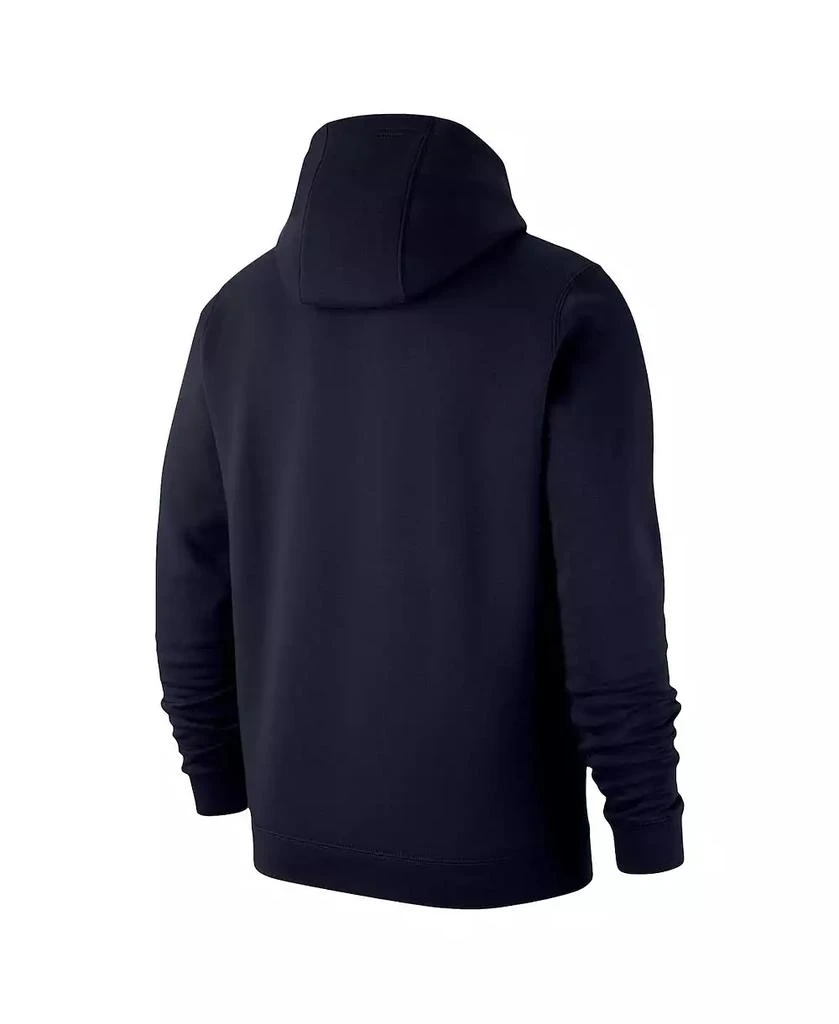 NIKE Men's Virginia Cavaliers Vintage Arch Block Wordmark Club Fleece Pullover Hoodie 3