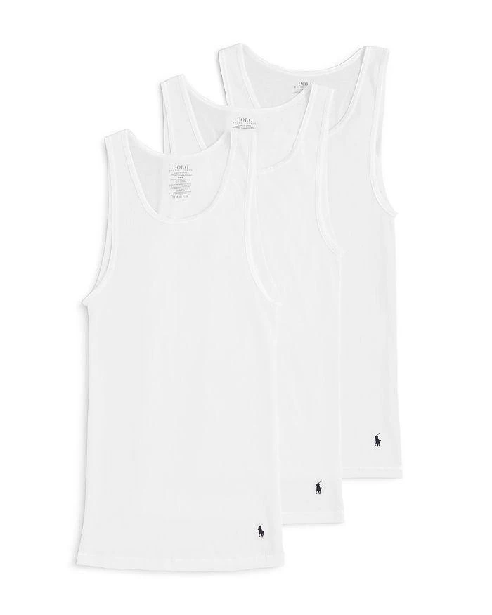Ralph Lauren Ribbed Undershirt, 3 Pack 1