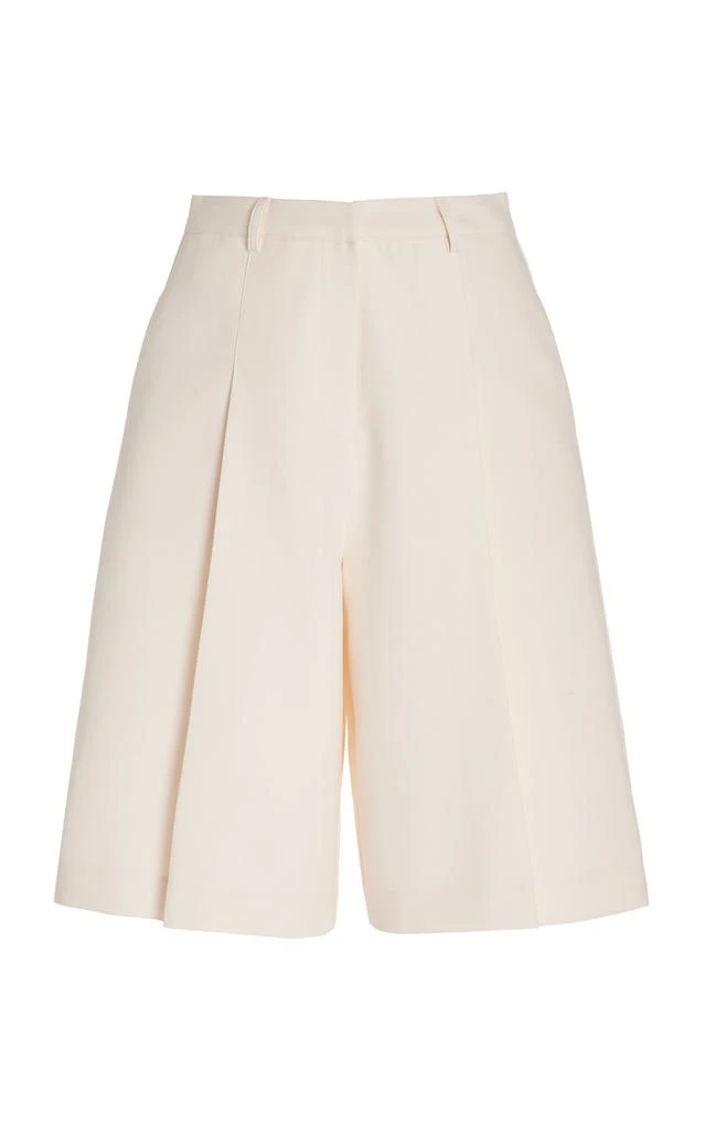 The Frankie Shop The Frankie Shop - Exclusive Pleated Suit Shorts - Pink - XS - Moda Operandi 1