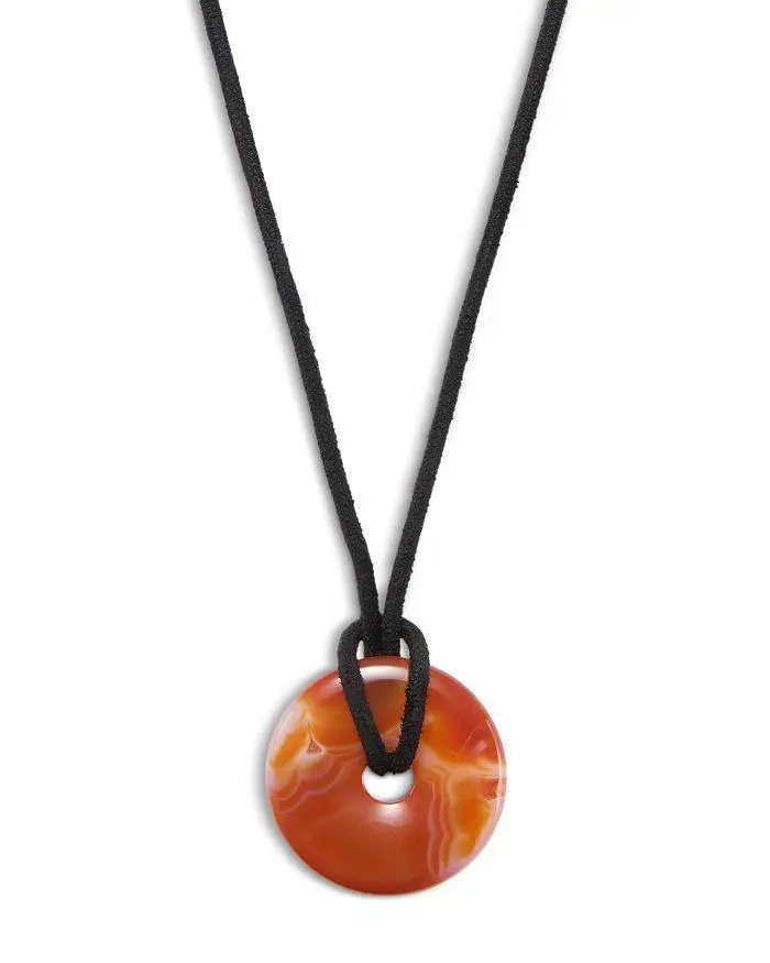 AQUA Cord Pendant Necklace, 26" - Exclusive