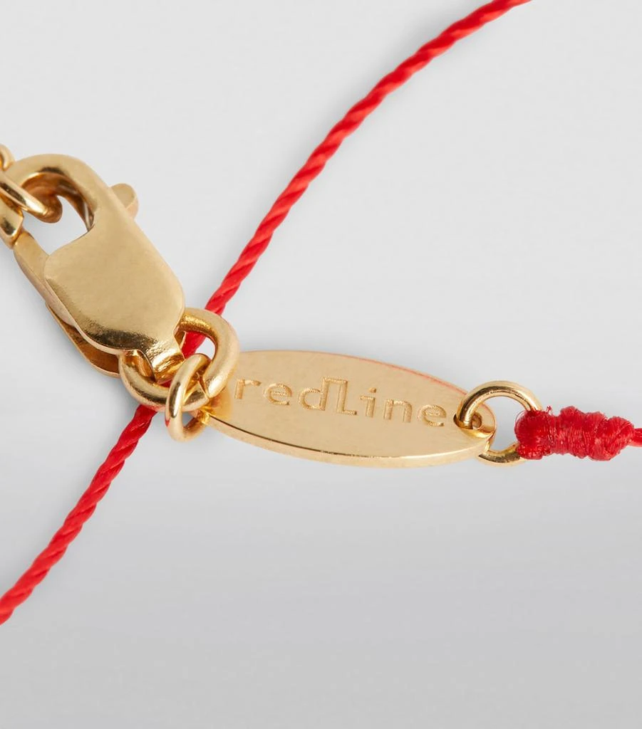 Redline Yellow Gold and Diamond Absolu Thread Bracelet 12