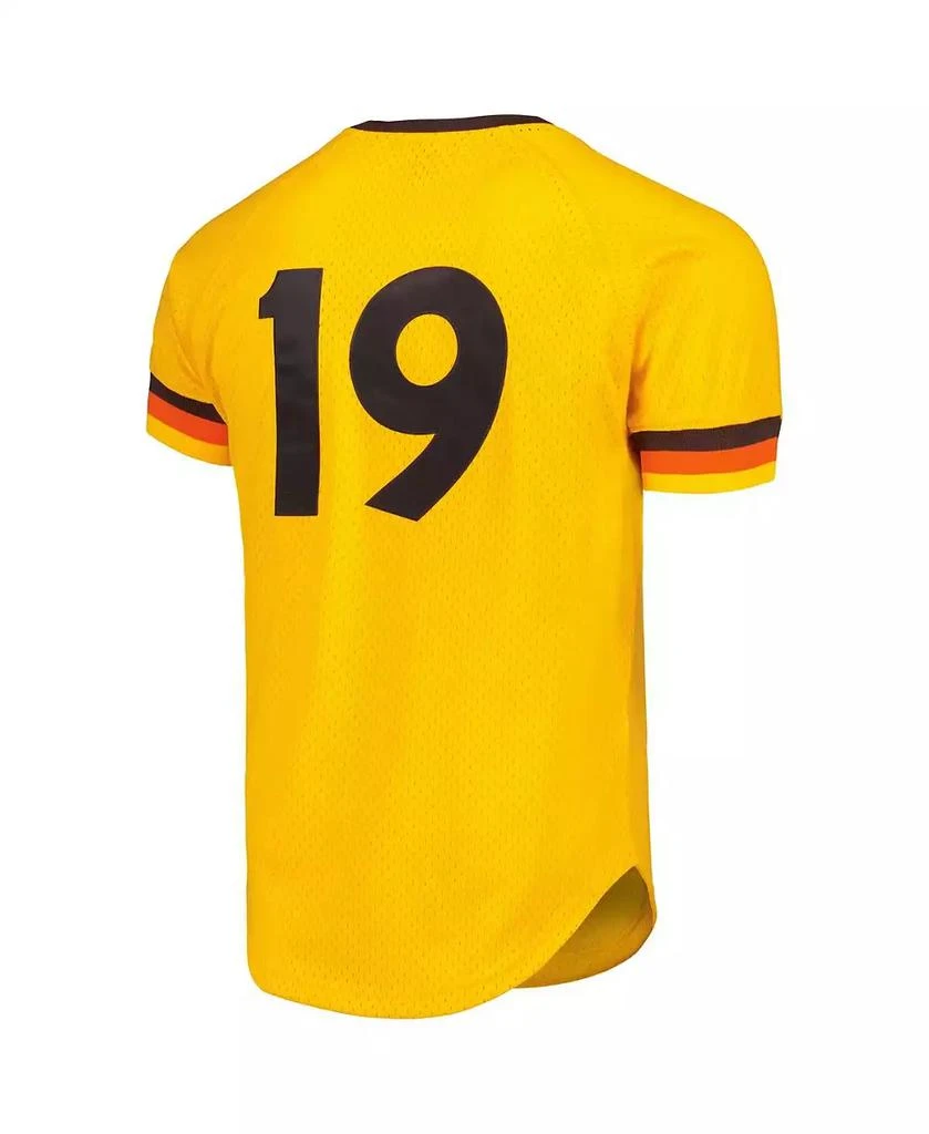 Mitchell & Ness Men's Tony Gwynn Gold San Diego Padres 1982 Authentic Cooperstown Collection Mesh Batting Practice Jersey 2