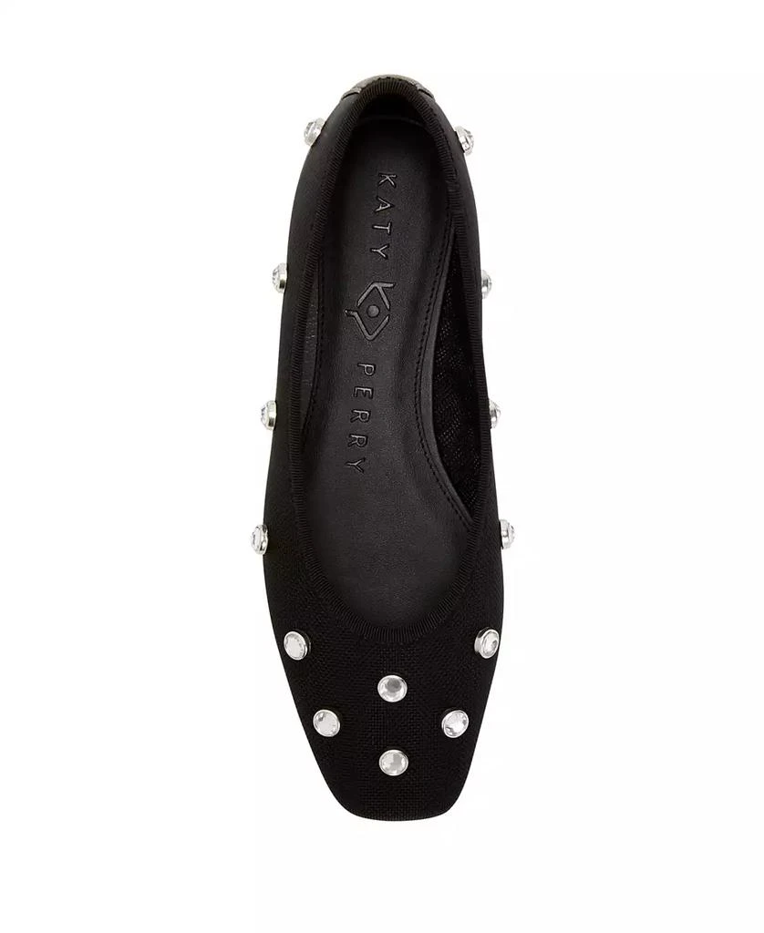 Katy Perry Women's High Rise Crystal Ballet Flats 4