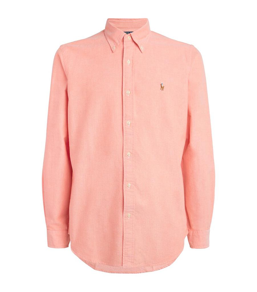 Ralph Lauren Cotton Custom-Fit Oxford Shirt