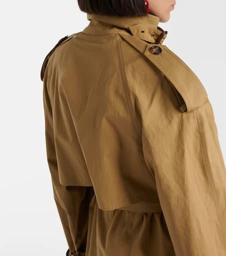 Yves Saint Laurent Cotton and silk trench coat 6