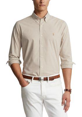 Ralph Lauren Ralph Lauren Classic Fit Gingham Stretch Poplin Shirt