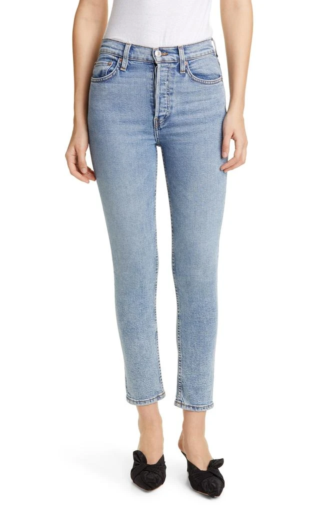 Re/Done Originals High Waist Crop Jeans
