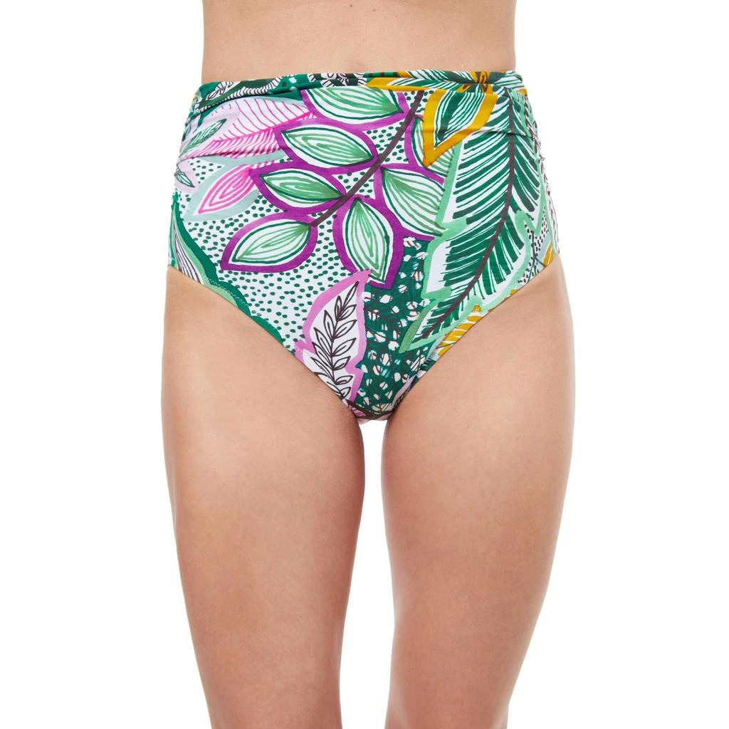Profile by Gottex Tropic Boom High Waist swim bottom with side shirring 2