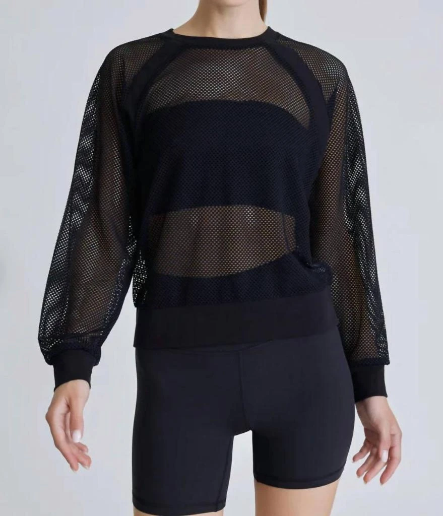Blanc Noir Blanc Noir - IRIE CROPPED SWEATSHIRT 1
