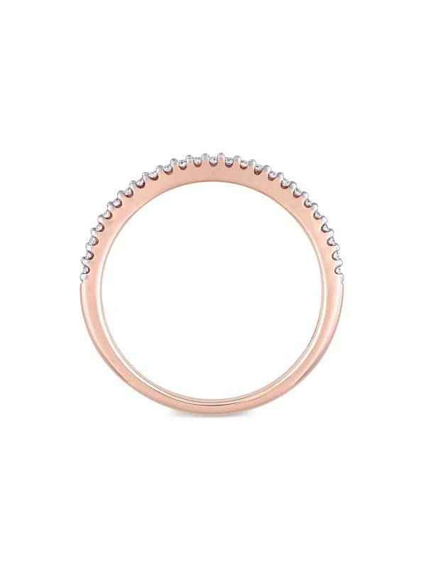Sonatina 14K Rose Gold 
0.125 TCW Diamond Ring 3