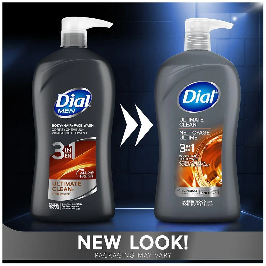 Dial Men 3 in 1 Body Wash Ultimate Clean 5