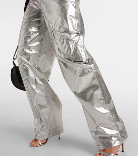 Isabel Marant Divina wide-leg cargo jeans 5