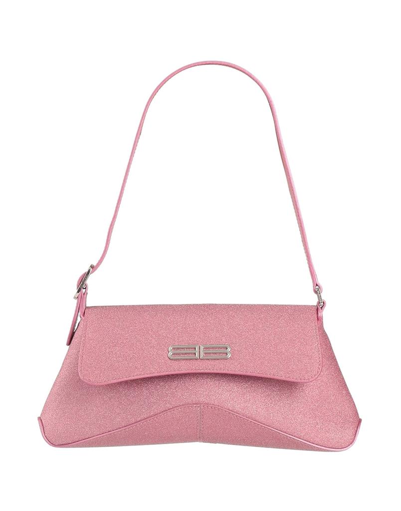 【送料&関税込】Balenciaga Pink Terry Fabric Bistro Xs Handb NWT BALENCIAGA Bistro XS Basket Bag in Pink Sponge Fabric