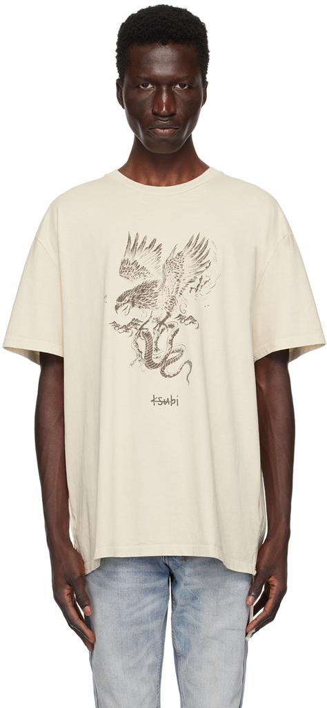BEIGE, ベイジ　Tシャツ bixby-oversized-t-shirt-beige-