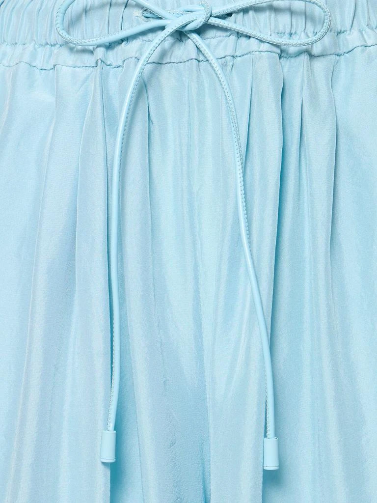 FORTE_FORTE Habotai Silk Drawstring Pants 4