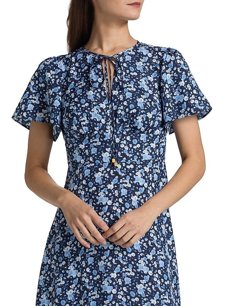 knee length dresses for ladies Rust Ribbed Midi Dress