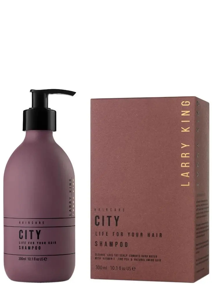 LARRY KING City Life Shampoo Bottle 300ml 2