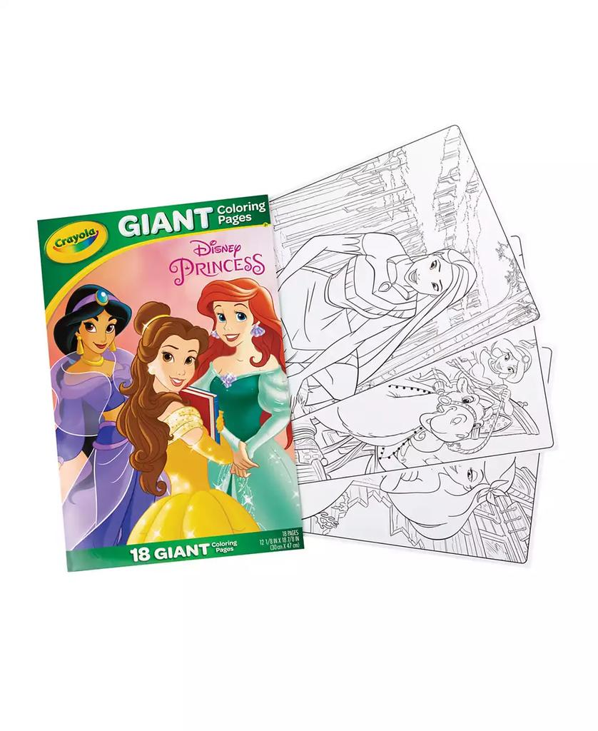 Crayola Giant Coloring Princess Pages, Pack of 4