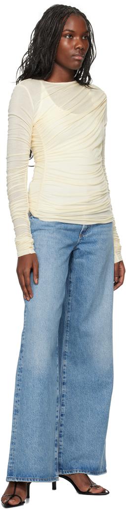 AGOLDE Blue Clara Jeans - Pants - Save Extra 10% OFF