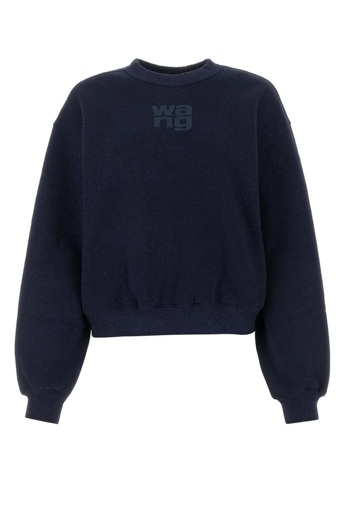Alexander Wang Alexander Wang Stacked Logo Crewneck Sweatshirt 1