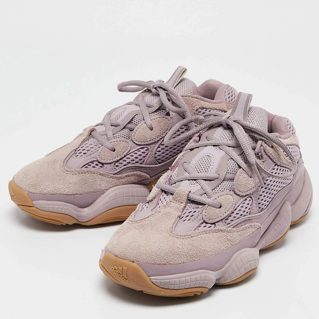 YEEZY Adidas x Yeezy Purple Mesh and Suede Boost Yeezy 500 Soft Vision Sneakers Size 39.5 2