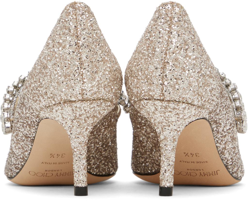 Jimmy Choo Gold Bing Pump 65 Heels