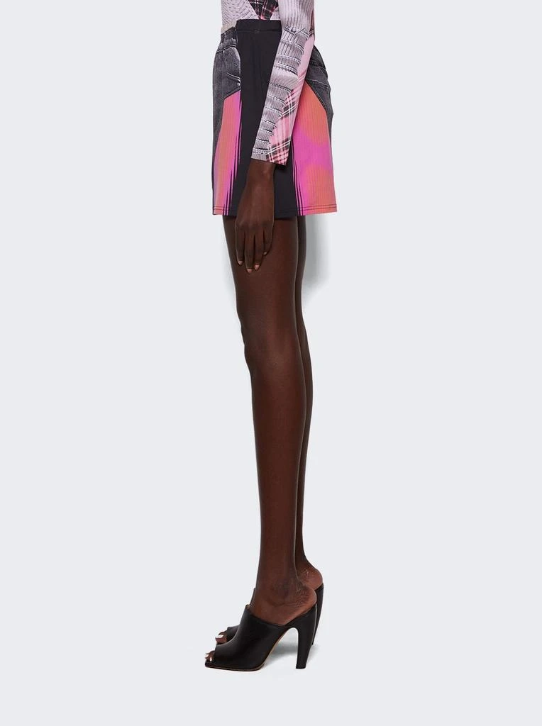 Y/Project X Jean Paul Gaultier Trompe-l'oeil Janty Mini Skirt 4