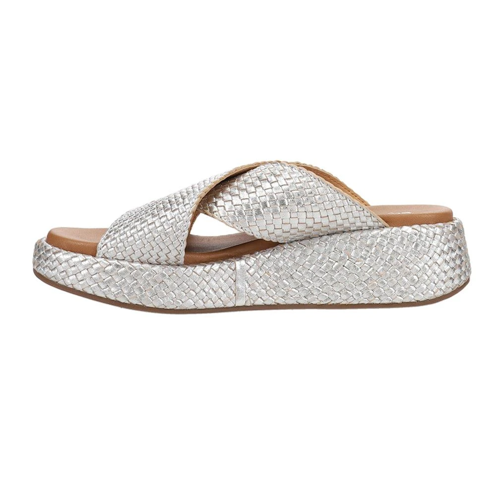 Seychelles Key West Metallic Platform Sandals 3