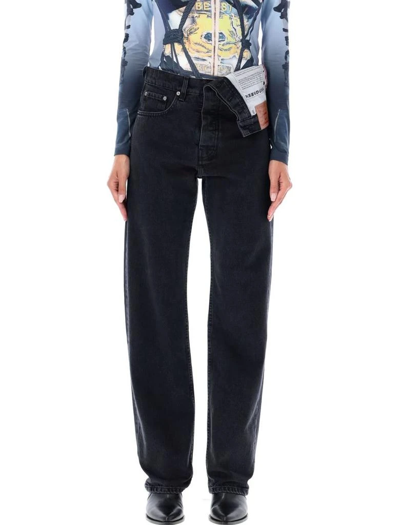 Y/Project Y/Project Asymmetric Waist Jeans 1
