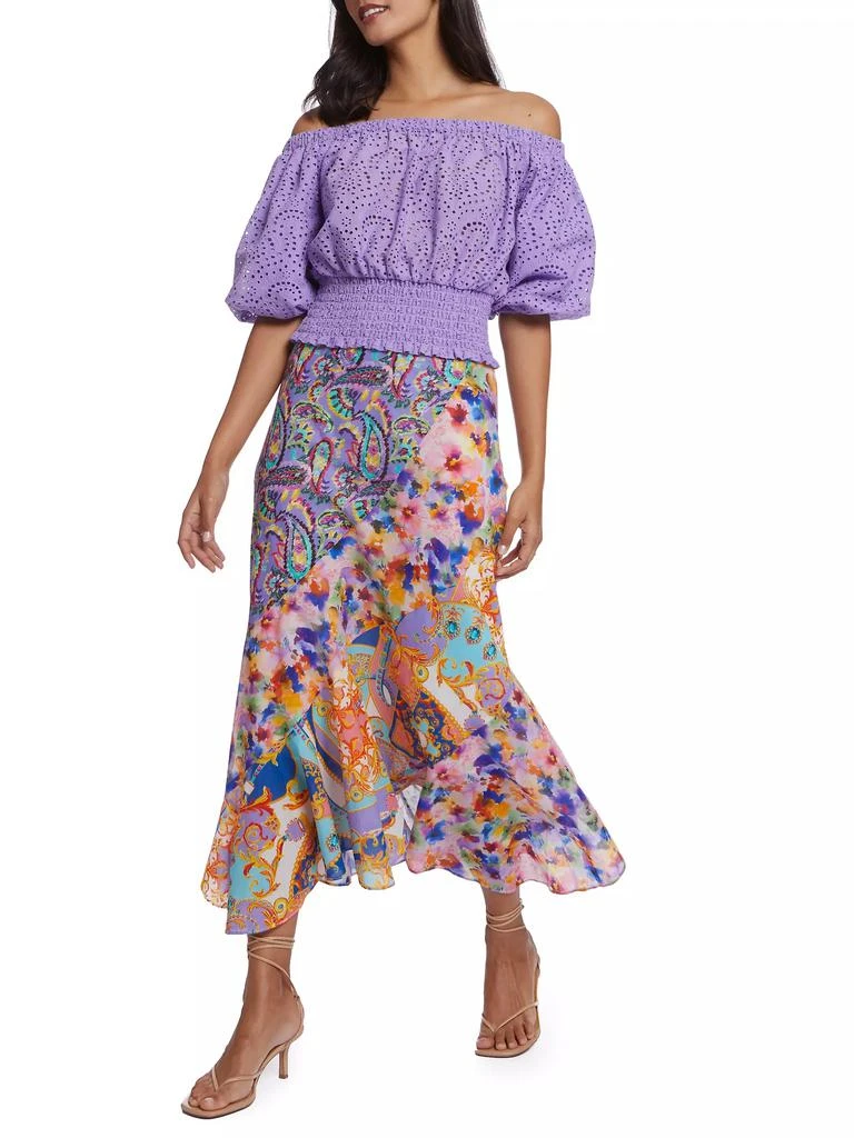 Robert Graham Riley Paisley Maxi Skirt 2