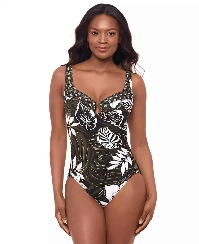 Miraclesuit Women's Elle Dorado Escape Underwired One-Piece Swimsuit 1