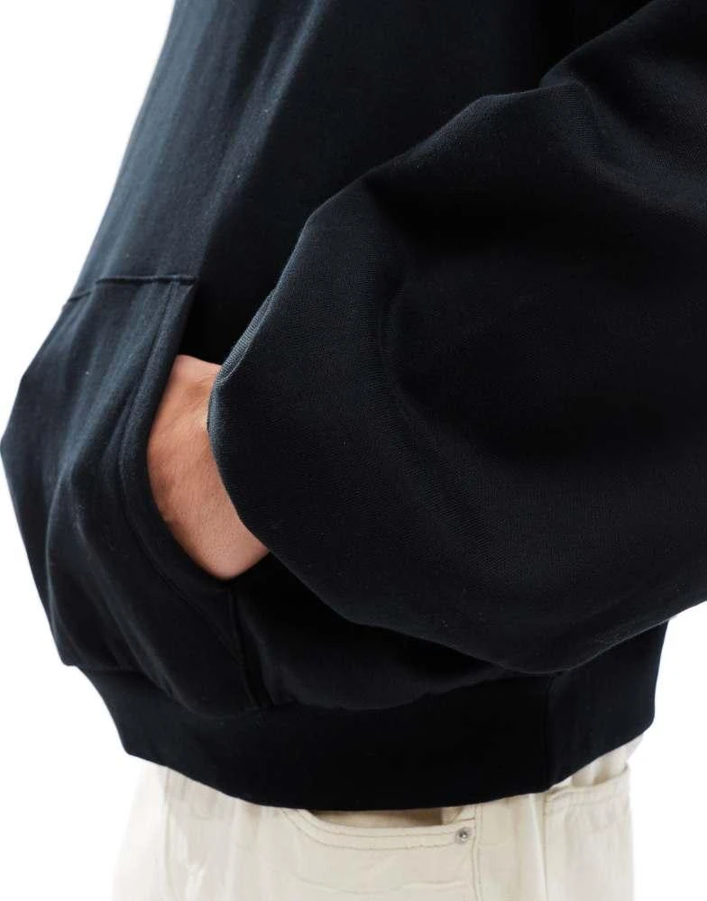 ASOS ASOS DESIGN essential extreme oversized hoodie in black 3